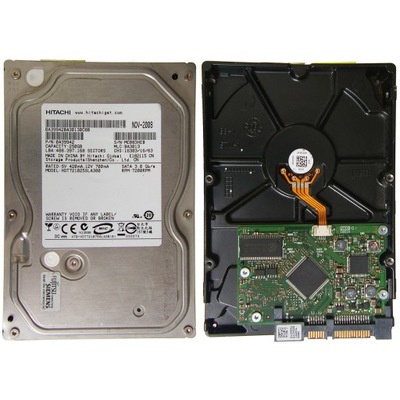 HITACHI HDT721025SLA380 | PN 0A39942 | niewykrywany VxT