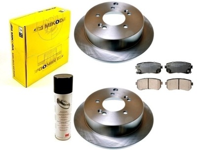 DISCS PADS HYUNDAI IX35 TUCSON KIA SPORTAGE IV 2010-2015 4WD REAR 284MM - milautoparts-fr.ukrlive.com