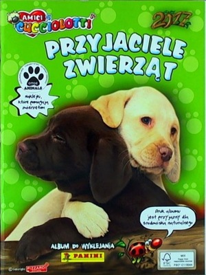 album na naklejki Amici Przyjaciele Zwierząt