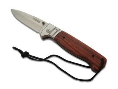 Potęzny nóż myśliwski scyzoryk 27,5 cm solidny drewniana rączka