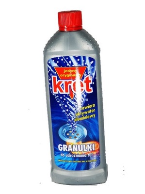 UDRAŻNIACZ DO RUR KRET GRANULAT Aktywator