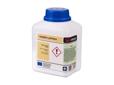 WĘGLAN POTASU bezwodny czysty potaż 250g BIOMUS