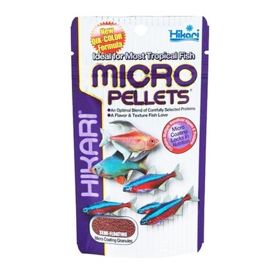 HIKARI Micro Pellets 45g pokarm dla ryb kąsaczowatych