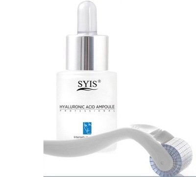 SYIS ZESTAW NAWILŻAJĄCY DERMAROLLER+AMPUŁKA 15ML