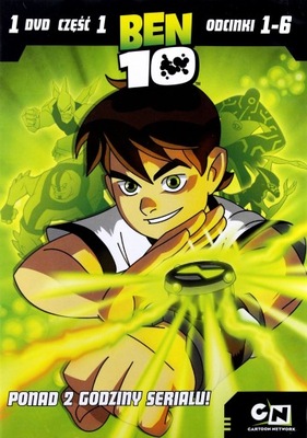[DVD] BEN 10 część 1 odcinki 1-6 (folia)