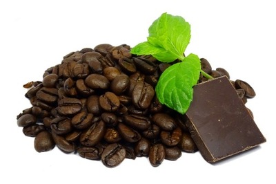 Kawa MIĘTA CZEKOLADA ziarno 100g od Skworcu