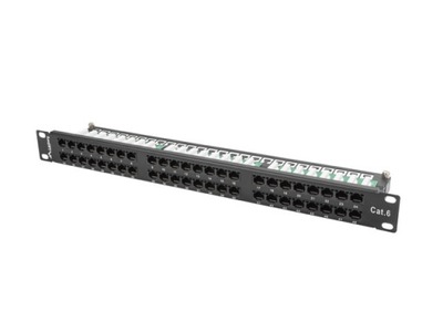 Patch panel Lanberg 19" UTP 48xRJ45 kat.6