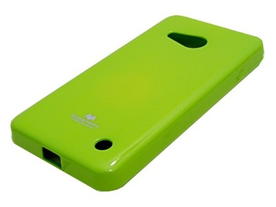 ETUI Guma MERCURY do Microsoft 550 Lumia limonka Case Pokrowiec