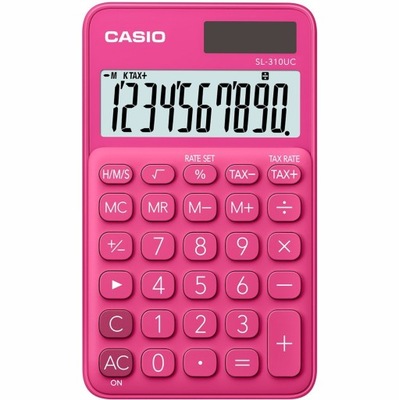 Kalkulator kieszonkowy Casio SL-310UC różowy