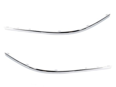 Молдинг бампера volkswagen passat b6 права фото №1