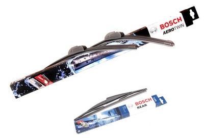 WIPER BLADES BOSCH FRONT REAR 600 MM 500 MM - milautoparts-fr.ukrlive.com