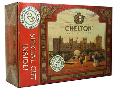 Chelton herbata English Royal Tea 100+25 torebek GRATIS