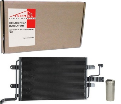 RADIATEUR DU CLIMATISEUR AUDI A3 LEON BORA +OSUSZACZ - milautoparts.fr