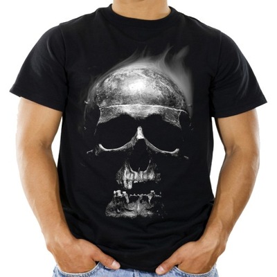 Koszulka z czaszką dziecięca czaszka horror 128