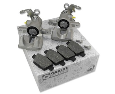 2x суппорт тормозной + тормозные колодки задняя fiat multipla stilo фото №1