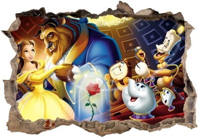 Fototapeta Piekna I Bestia Tancza W Palacu Disney 7316150823 Oficjalne Archiwum Allegro