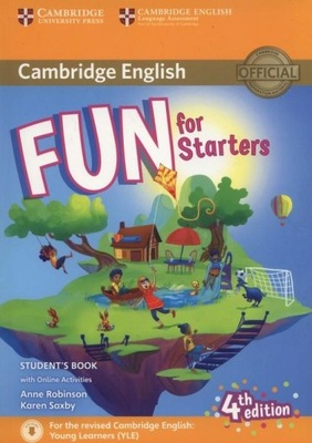 Fun for Starters Student's Book+online activities