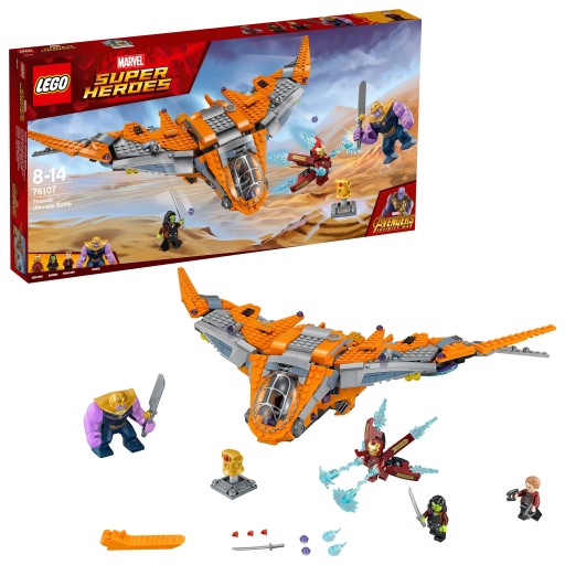 LEGO Super Heroes 76107 Thanos: ostateczna walka Marvel Avengers