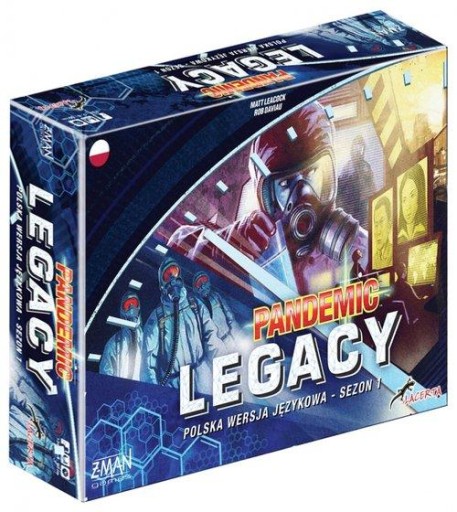 Настольная игра Rebel Pandemic Legacy: сезон 1 (синее издание)