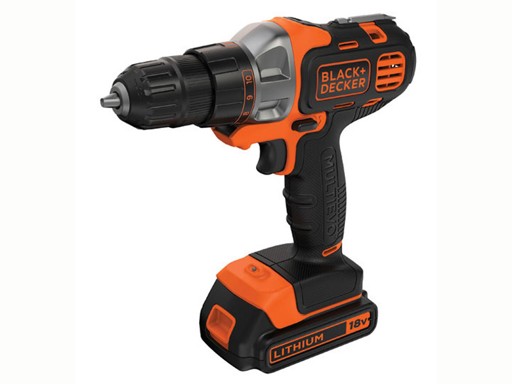 NA20 Black&Decker Multievo MT218KB Аккумуляторная дрель-шуруповерт 18 В