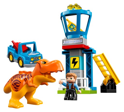 LEGO Duplo 10880 - Jurassic World: Wieża tyranozaura - OPIS