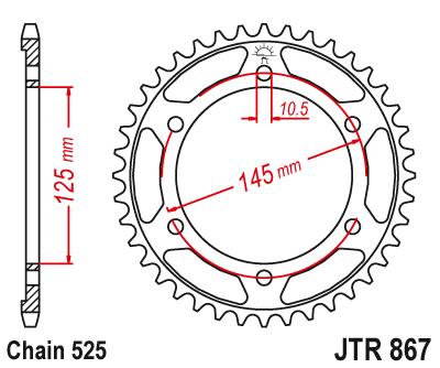 Комплект привода Yamaha TDM 850 96-98 DiD X-Ring