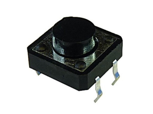 mikro switch przycisk 12x12 4 pin 4,5,6,7,10 mm x5