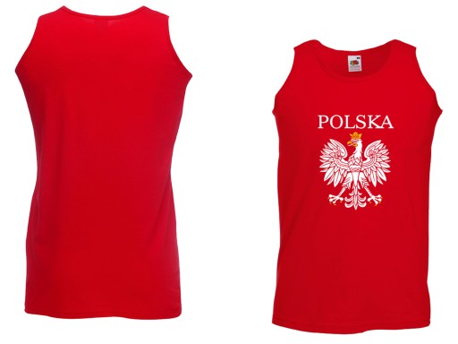 KOSZULKA ATHLETIC - POLSKA FRUIT OF THE LOOM M