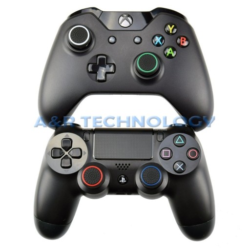 РЕЗИНОВЫЕ, СИЛИКОНОВЫЕ НАКЛАДКИ ДЛЯ XBOX 360 PS4 PS3 PS5 PAD - 2 шт.