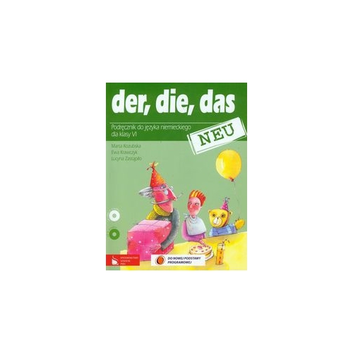 Учебник немецкого языка der die das neu для 6 класса, 2xCD