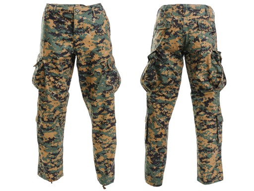 Брюки в стиле милитари ACU WOODLAND DIGITAL / Marpat XL