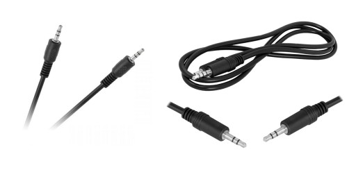 Przewód kabel AUDIO AUX JACK 3,5mm -> JACK 1,8m