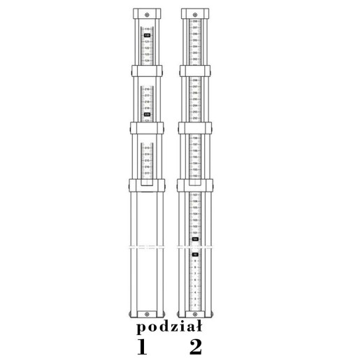 FORGEO STANDARD алюминиевая накладка, 5 м, телескопическая с