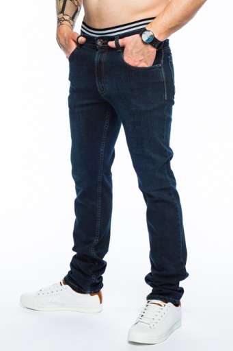 SPODNIE MĘSKIE STANLEY JEANS - 400/013 - 94cm L30