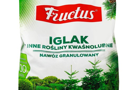 NAWÓZ WIELOSKŁADNIKOWY DO IGLAKÓW I KWAŚNOLUBNYCH FRUCTUS GRANULAT 10KG