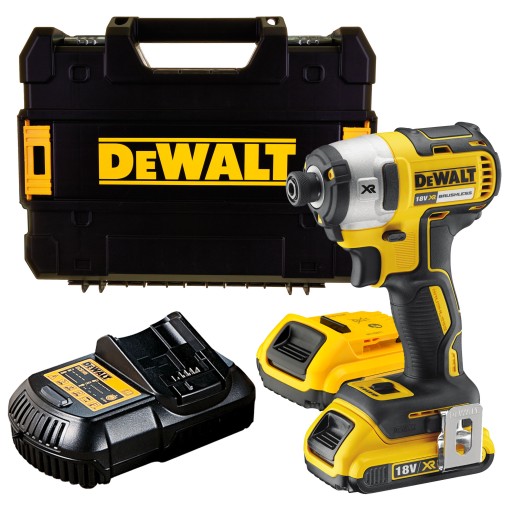 УДАРНЫЙ ДРАЙВЕР DEWALT 18 В 205 Нм 2x2,0 Ач DCF887D2