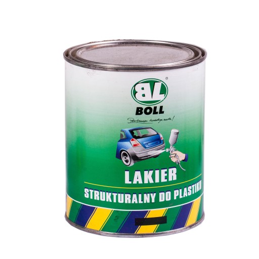 BOLL STRUCTURAL PAINT черный пластиковый бампер 1л