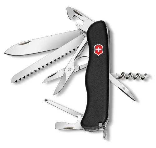 Карманный нож Victorinox Outrider, 14 f, 111 мм, черный