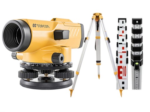 Полный комплект оптического уровня Topcon AT-B4A