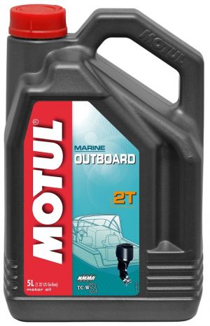 Motul OUTBOARD 2T 5L для морского подвесного двигателя