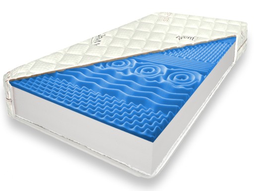 ПЕННЫЙ МАТРАС 120x200 16 СМ CERT СТЁГАННЫЙ ПРОФИЛЬ
