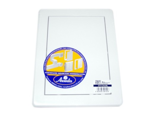 ЗАЩЕЛКА ДЛЯ ДВЕРИ PVC INSPECT 15X20 CM БЕЛАЯ FV