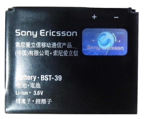 АККУМУЛЯТОР BST-39 SONY ERICSSON W380i W508 W910i Z555