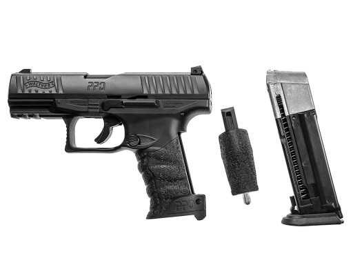 WALTHER Шаровой пистолет с резиновым перцем CO2 PPQ M2 T4E .43 Футляр