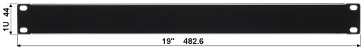 ЗАГЛУШКА ДЛЯ СТОЙОЧНОГО ШКАФА Z19-1U ABCV