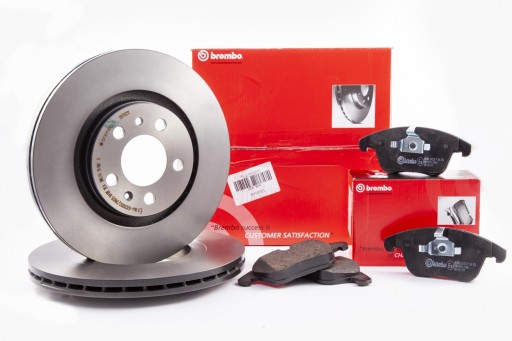 BREMBO диски, колодки передние VOLVO XC60