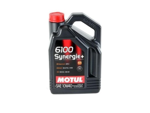 MOTUL 6100 SYNERGIE+ МАСЛО 10W40 5л