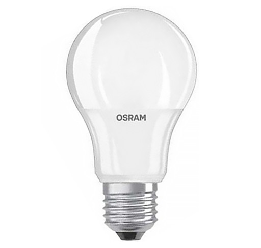 СВЕТОДИОДНАЯ ЛАМПА E27 10Вт = 75Вт 4000К НЕЙТРАЛЬНО-БЕЛАЯ 1055LM A60 OSRAM