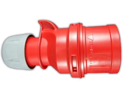 Вилка питания PCE SHARK IP44 16A 4P 400V 014-6