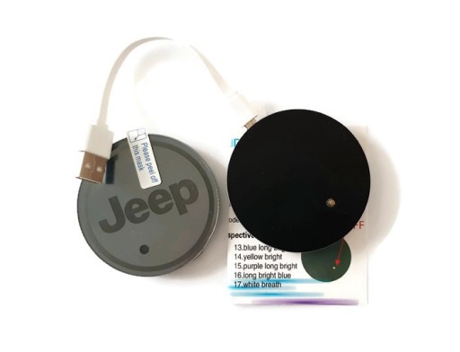 СВЕТОДИОДНЫЕ ПОДСВЕТКИ ЛОГОТИПА JEEP PAD RGB МУЛЬТИПРОЕКТОР